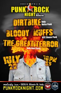 Bloody Muffs, Dirtbike, The Great Terror @ The Melody Inn | Indianapolis | Indiana | United States